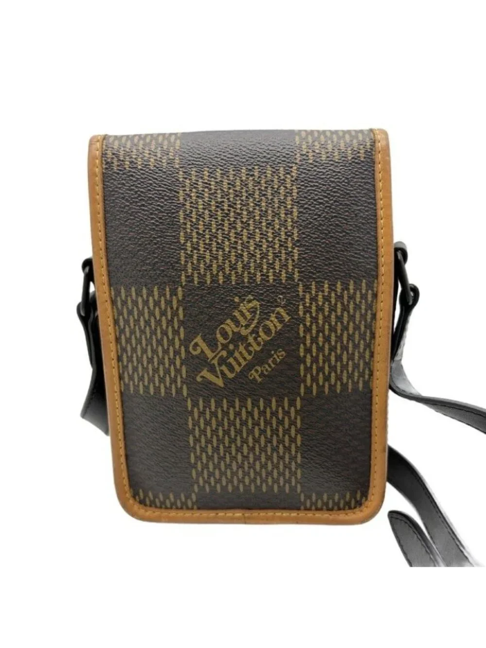 Louis Vuitton Shoulder Bag Amazon Messenger Brown Damier Giant Collaboration LV